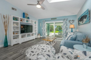 Relaxing Beach Home with Fire Pit and Private Fenced Yard STEPS from the Sand!